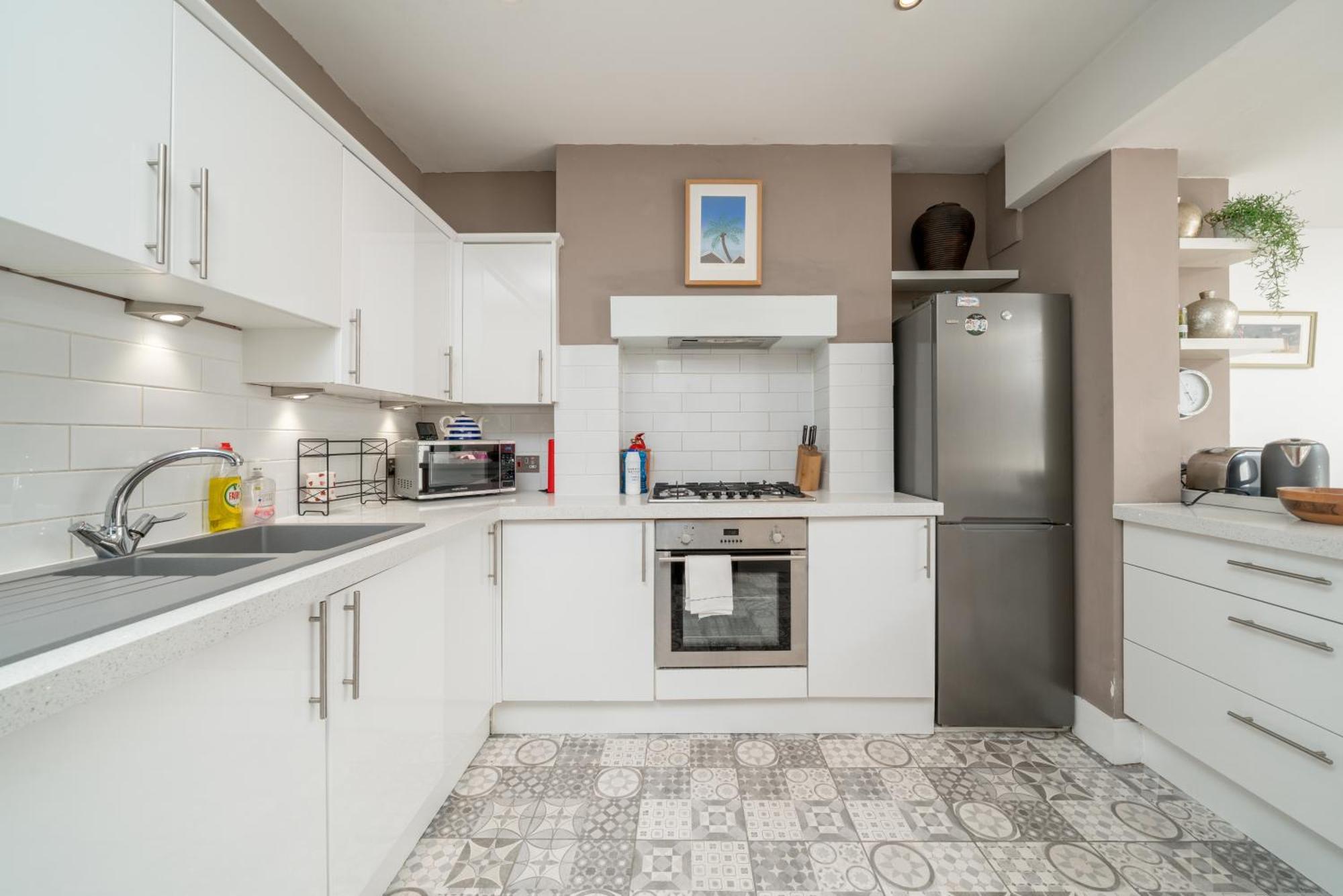Gorgeous Flat With Garden In Battersea Apartment Londra Exterior foto
