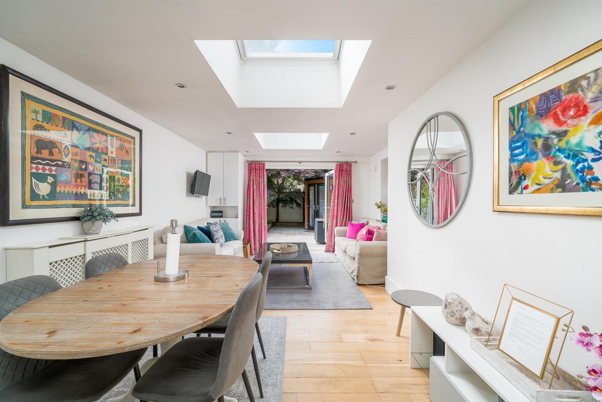 Gorgeous Flat With Garden In Battersea Apartment Londra Exterior foto