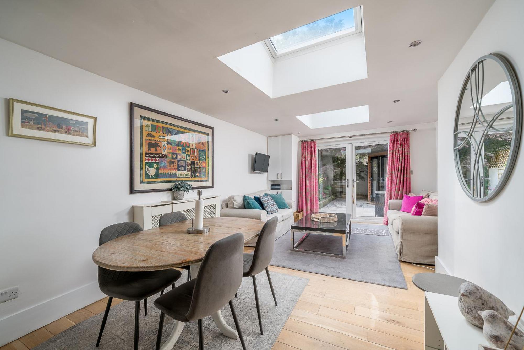 Gorgeous Flat With Garden In Battersea Apartment Londra Exterior foto